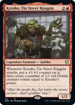 Image for Krenko, Tin Street Kingpin (124) (Commander: Dominaria United) - Magic: The Gathering