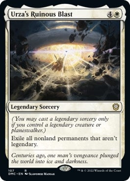 Image for Urza's Ruinous Blast (107) (Commander: Dominaria United) - Magic: The Gathering