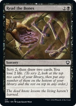 Image for Read the Bones (117) (Commander: Dominaria United) - Magic: The Gathering