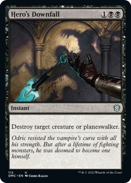 Image for Hero's Downfall (112) (Commander: Dominaria United) - Magic: The Gathering