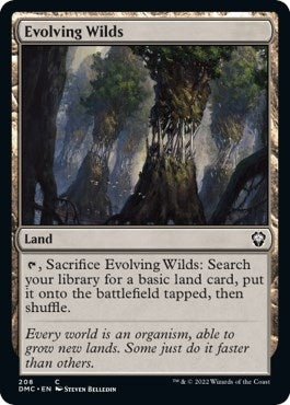Image for Evolving Wilds (208) (Commander: Dominaria United) - Magic: The Gathering