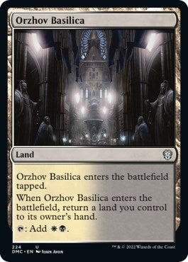 Image for Orzhov Basilica (224) (Commander: Dominaria United) - Magic: The Gathering