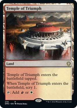 Image for Temple of Triumph (238) (Commander: Dominaria United) - Magic: The Gathering
