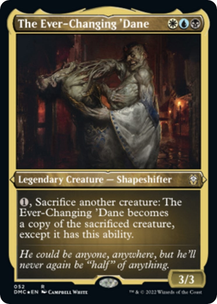 Image for The Ever-Changing 'Dane (Foil Etched) (52) (Commander: Dominaria United) - Magic: The Gathering