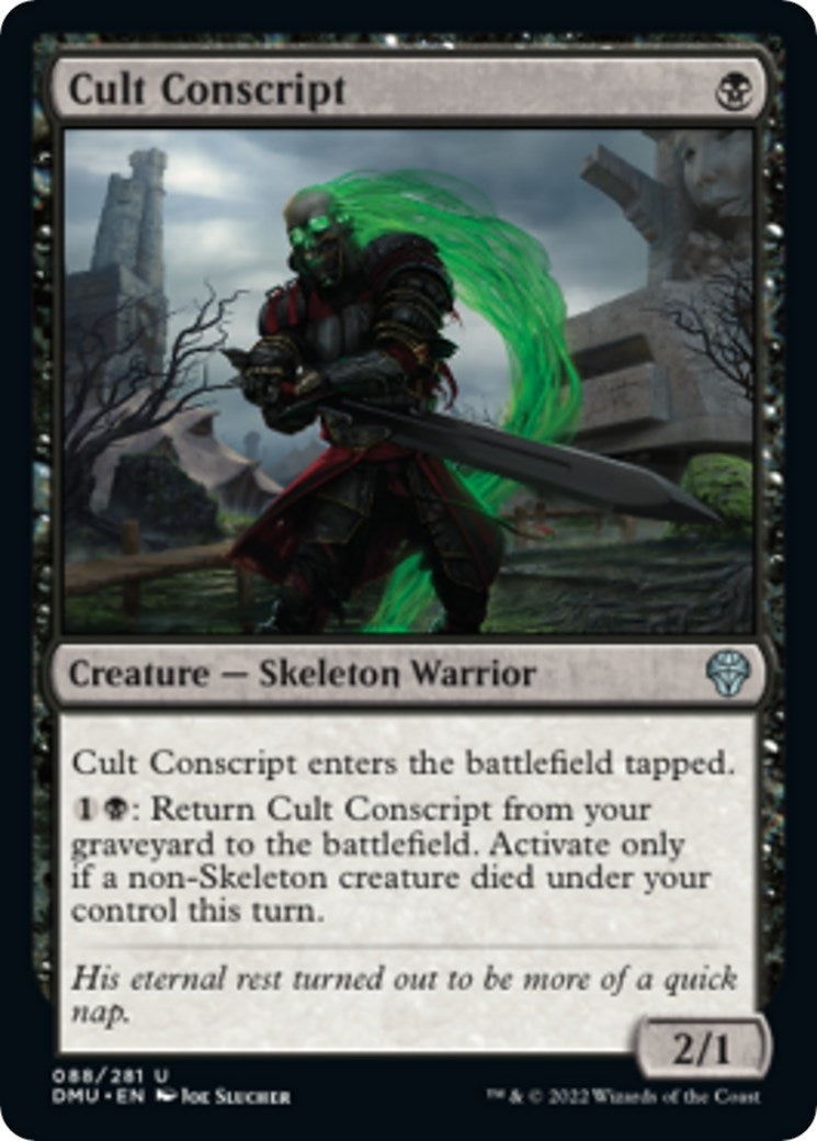 Image for Cult Conscript (88) (Dominaria United) - Magic: The Gathering