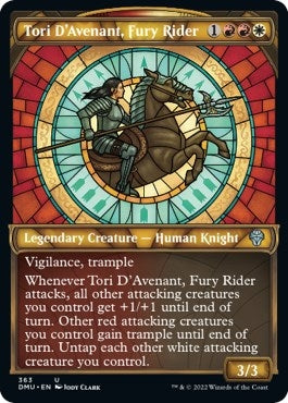 Image for Tori D'Avenant, Fury Rider (Textured Foil) (363) (Dominaria United) - Magic: The Gathering