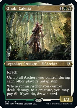 Image for Ohabi Caleria (Foil Etched) (58) (Commander: Dominaria United) - Magic: The Gathering