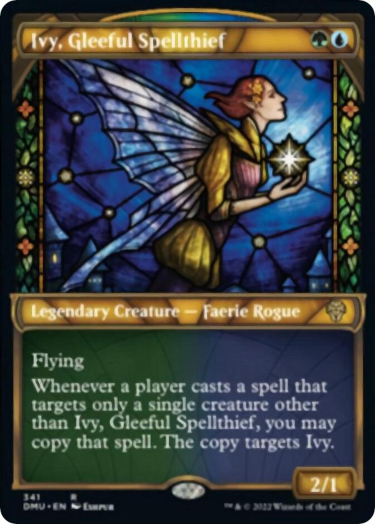 Image for Ivy, Gleeful Spellthief (Textured Foil) (341) (Dominaria United) - Magic: The Gathering