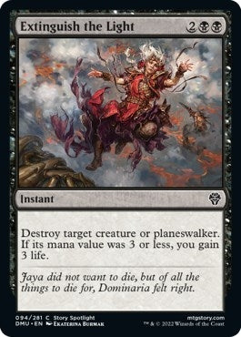 Image for Extinguish the Light (94) (Dominaria United) - Magic: The Gathering