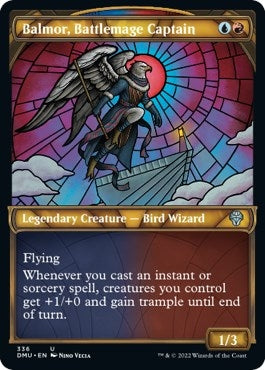 Image for Balmor, Battlemage Captain (Textured Foil) (336) (Dominaria United) - Magic: The Gathering