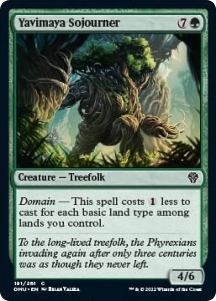 Image for Yavimaya Sojourner (191) (Dominaria United) - Magic: The Gathering