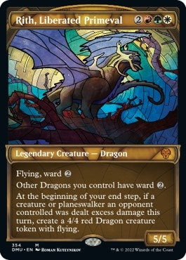 Image for Rith, Liberated Primeval (Textured Foil) (354) (Dominaria United) - Magic: The Gathering