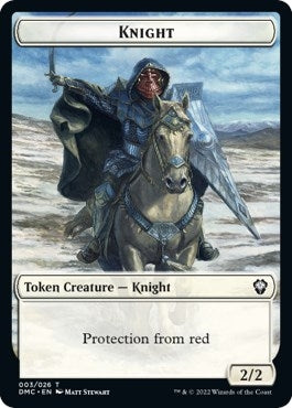 Image for Knight Token (3) (Commander: Dominaria United) - Magic: The Gathering