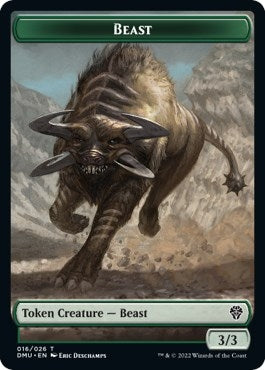 Image for Beast Token (16) (Dominaria United) - Magic: The Gathering