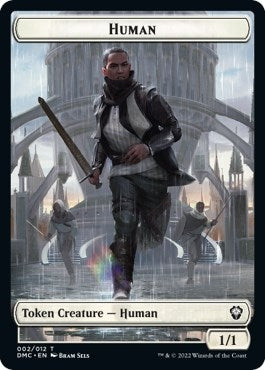 Image for Human // Snake Double-Sided Token (2 // 11) (Commander: Dominaria United) - Magic: The Gathering
