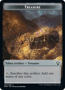 Image for Treasure Token (24) (Commander: Dominaria United) - Magic: The Gathering