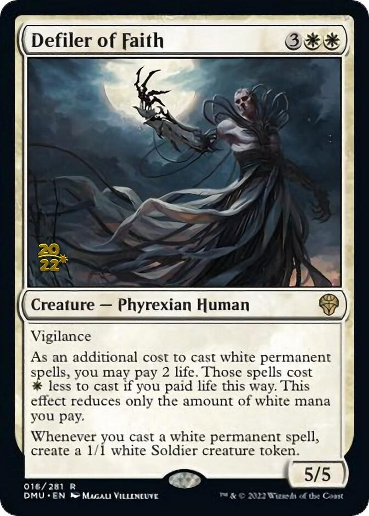 Image for Defiler of Faith (16) (Prerelease Cards) - Magic: The Gathering