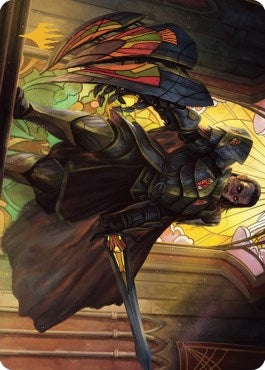 Image for Benalish Sleeper Art Card (Gold-Stamped Signature) (4) (Art Series: Dominaria United) - Magic: The Gathering