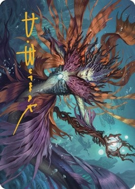 Image for Vodalian Hexcatcher Art Card (Gold-Stamped Signature) (20) (Art Series: Dominaria United) - Magic: The Gathering