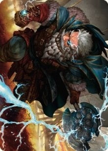 Image for Electrostatic Infantry Art Card (30) (Art Series: Dominaria United) - Magic: The Gathering