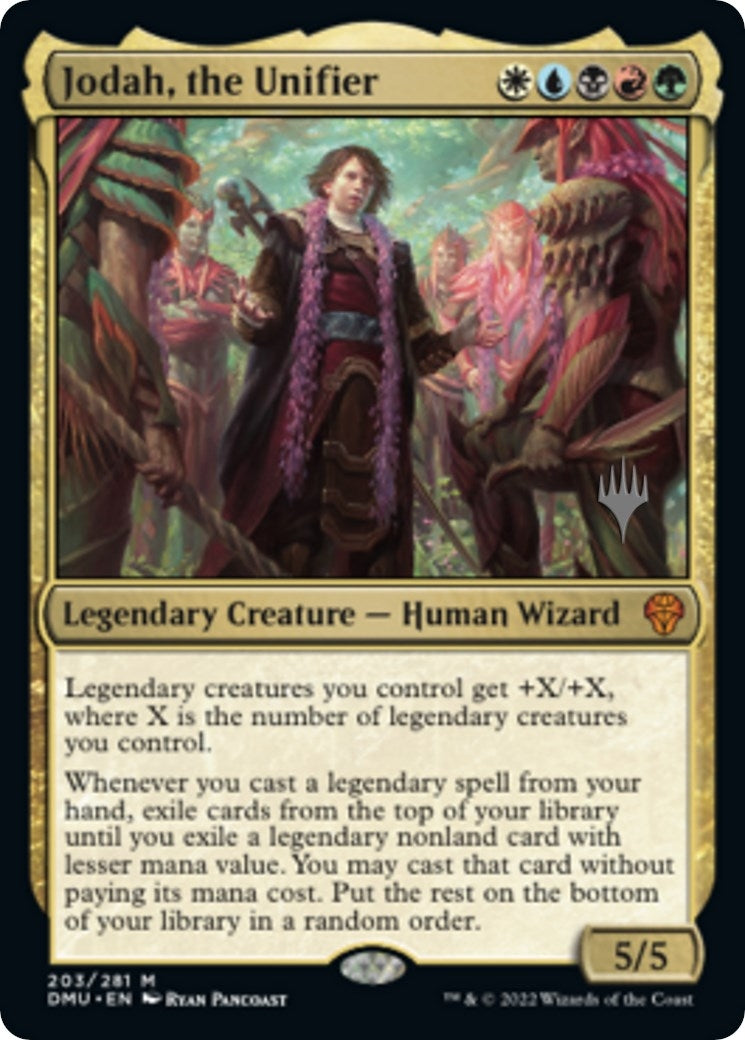 Image for Jodah, the Unifier (203) (Promo Pack: Dominaria United) - Magic: The Gathering