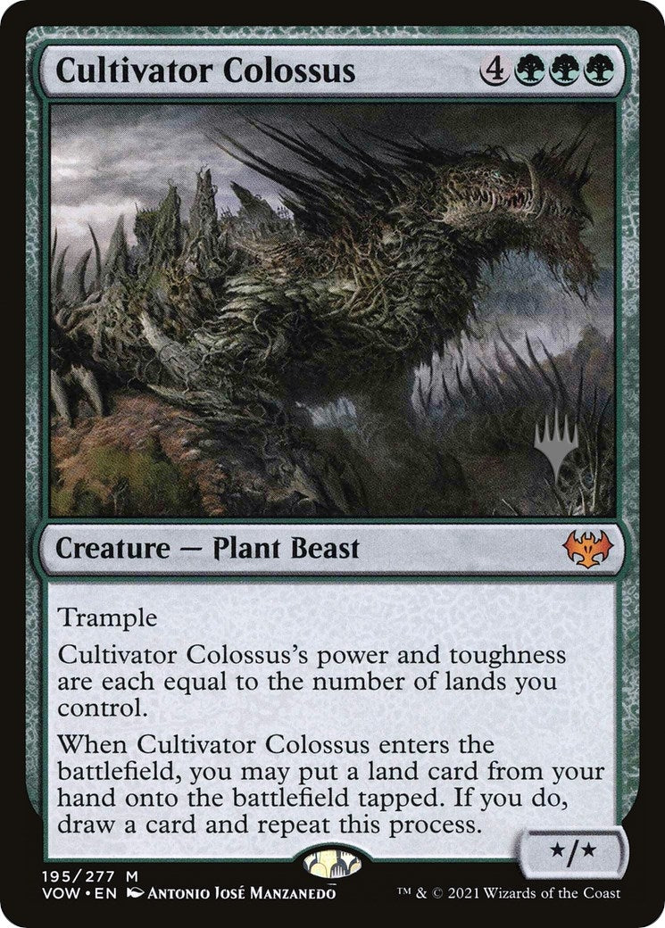 Image for Cultivator Colossus (195) (Promo Pack: Dominaria United) - Magic: The Gathering