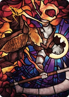 Image for Garna, Bloodfist of Keld Art Card (Gold-Stamped Signature) (71) (Art Series: Dominaria United) - Magic: The Gathering
