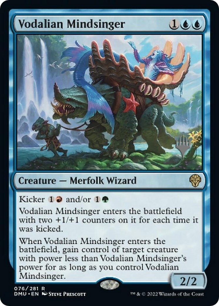 Image for Vodalian Mindsinger (76) (Promo Pack: Dominaria United) - Magic: The Gathering