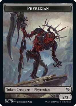Image for Phyrexian // Ornithopter Double-Sided Token (8 // 22) (Dominaria United) - Magic: The Gathering
