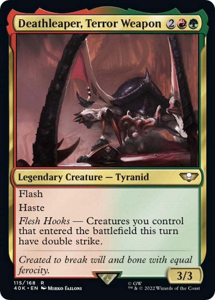 Image for Deathleaper, Terror Weapon (115) (Universes Beyond: Warhammer 40,000) - Magic: The Gathering