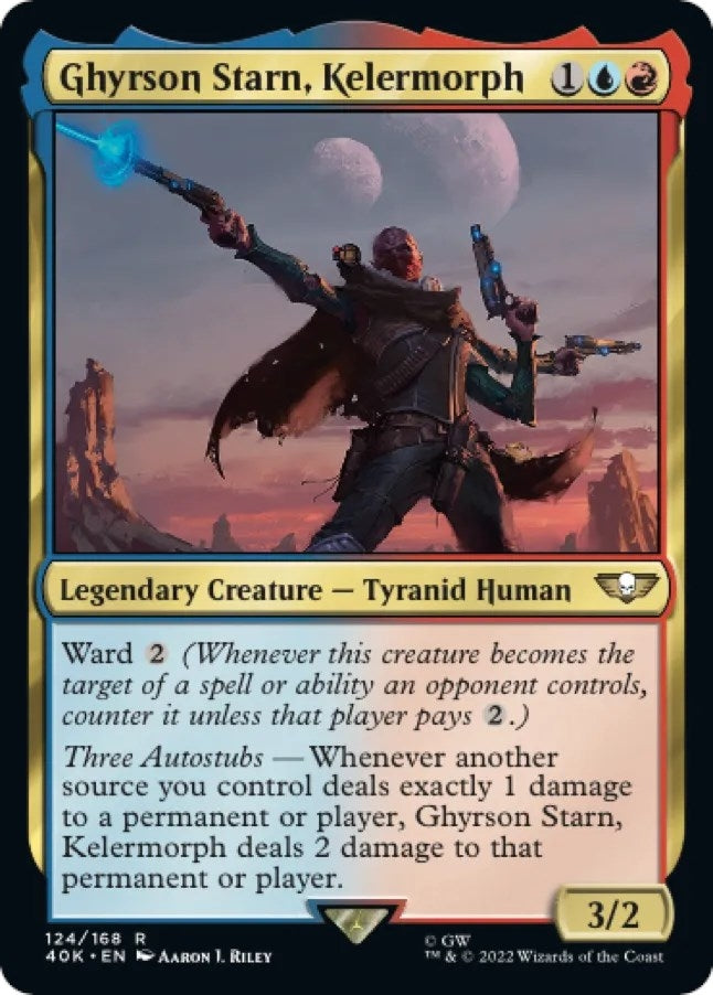Image for Ghyrson Starn, Kelermorph (Surge Foil) (124) (Universes Beyond: Warhammer 40,000) - Magic: The Gathering
