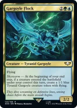 Image for Gargoyle Flock (123) (Universes Beyond: Warhammer 40,000) - Magic: The Gathering