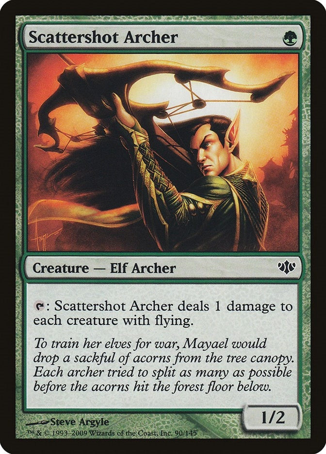 Image for Scattershot Archer (90) (Conflux) - Magic: The Gathering