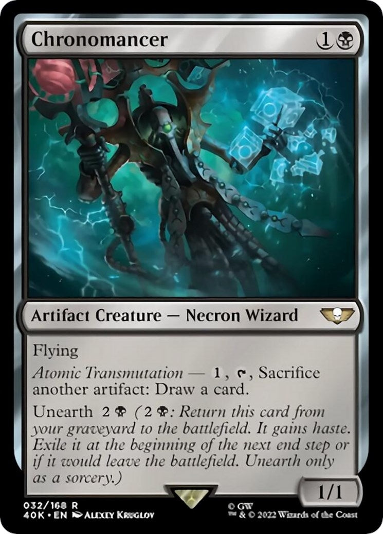 Image for Chronomancer (32) (Universes Beyond: Warhammer 40,000) - Magic: The Gathering