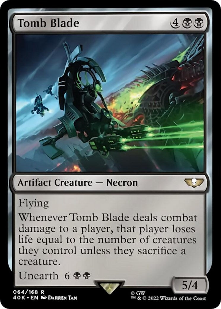 Image for Tomb Blade (64) (Universes Beyond: Warhammer 40,000) - Magic: The Gathering