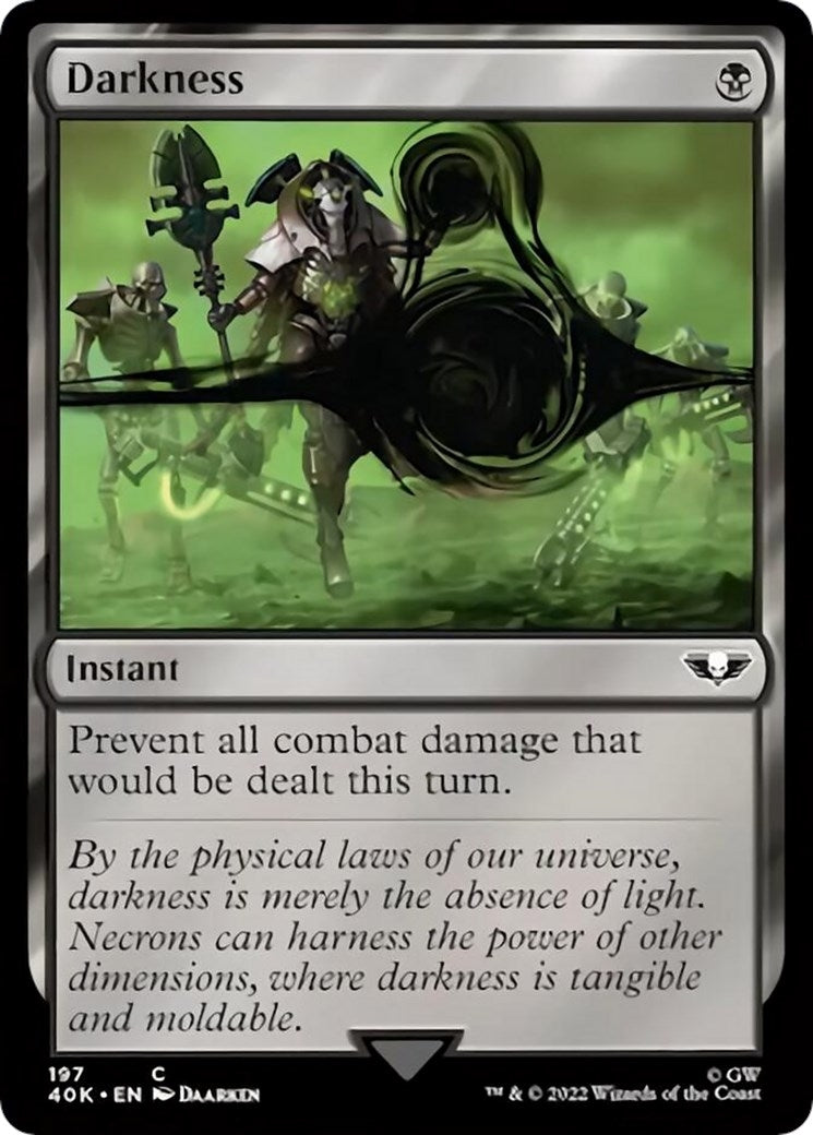 Image for Darkness (197) (Universes Beyond: Warhammer 40,000) - Magic: The Gathering