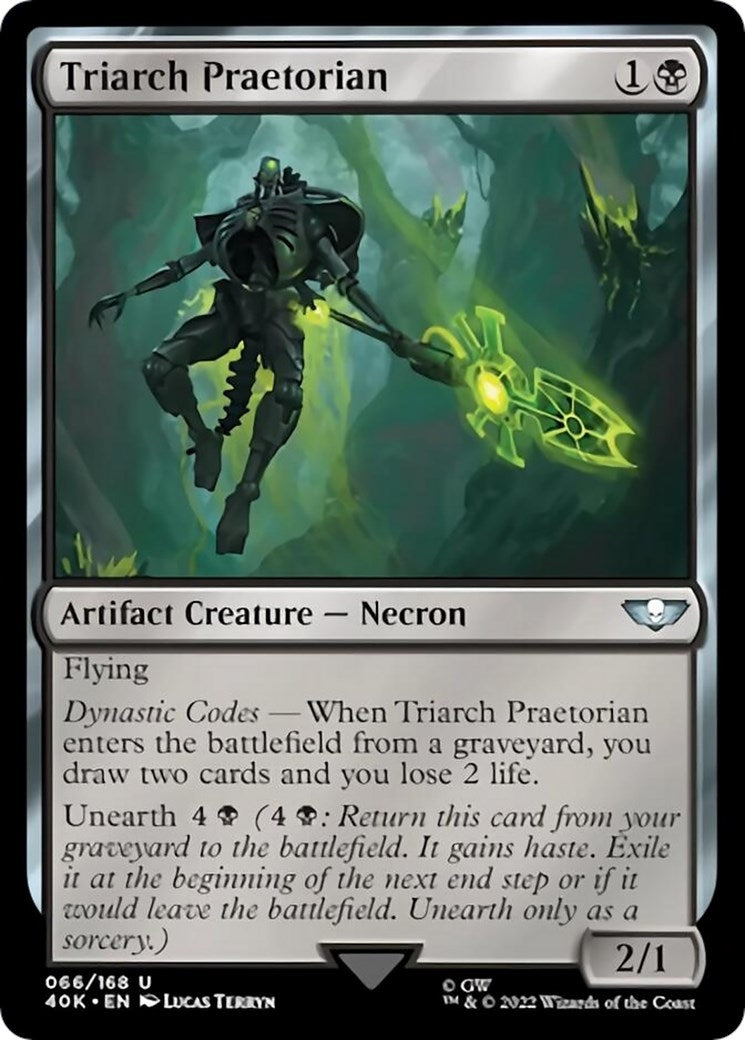 Image for Triarch Praetorian (Surge Foil) (66) (Universes Beyond: Warhammer 40,000) - Magic: The Gathering