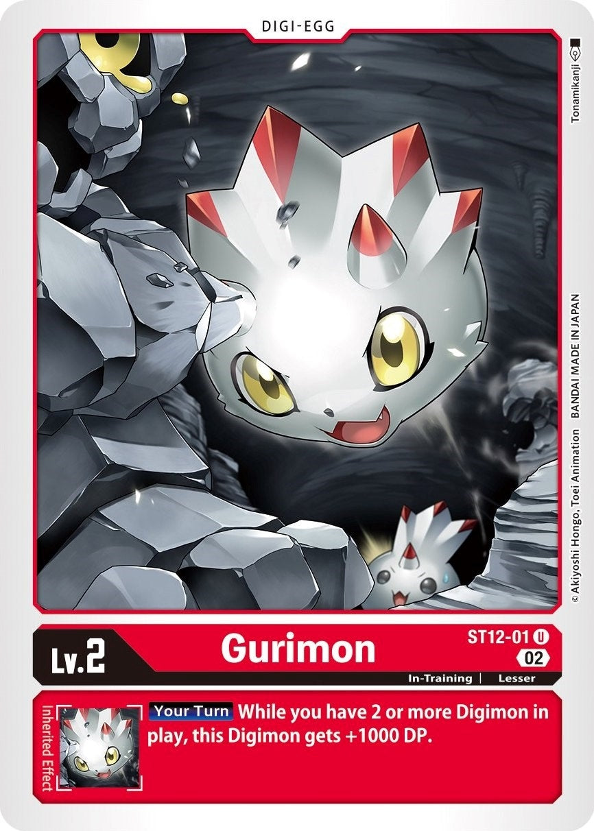 Image for Gurimon (ST12-01 U) (Starter Deck 12: Jesmon) - Digimon Card Game