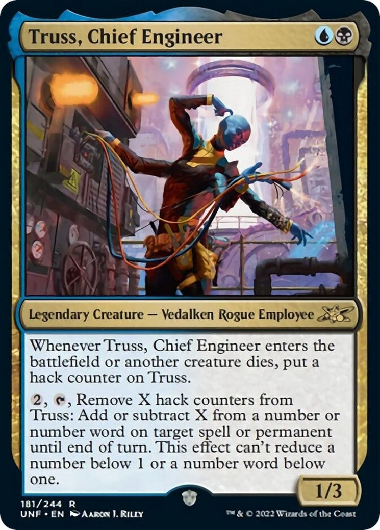 Image for Truss, Chief Engineer (181) (Unfinity) - Magic: The Gathering