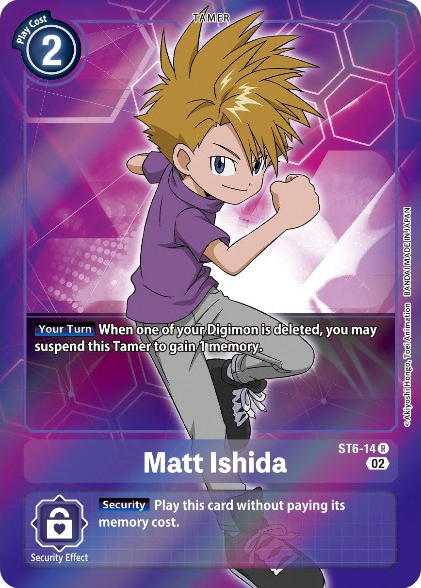 Image for Matt Ishida (Alternate Art) (ST6-14 R) (Starter Deck 13: Ragnaloardmon) - Digimon Card Game