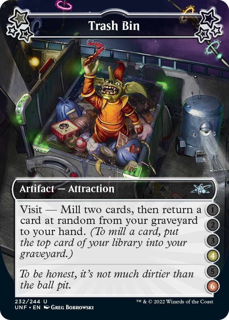 Image for Trash Bin (4-6) (232) (Unfinity) - Magic: The Gathering