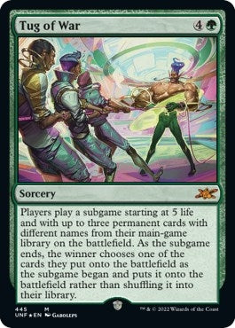 Image for Tug of War (Galaxy Foil) (445) (Unfinity) - Magic: The Gathering