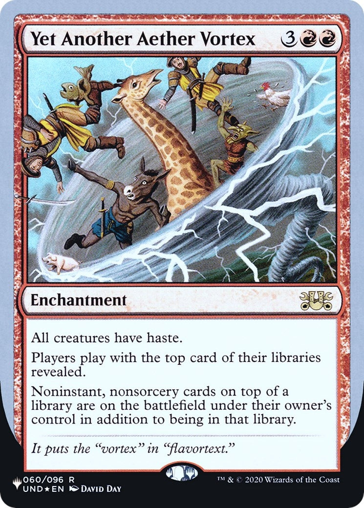 Image for Yet Another Aether Vortex (060/096) (The List Reprints) - Magic: The Gathering