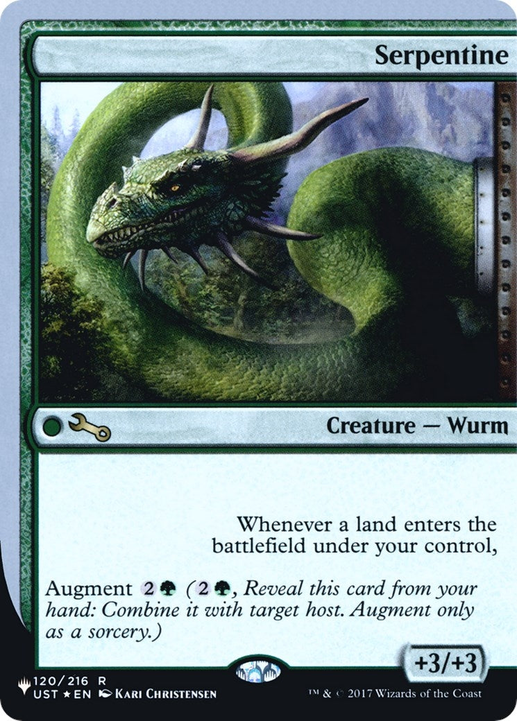 Image for Serpentine (120/216) (The List Reprints) - Magic: The Gathering