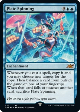 Image for Plate Spinning (Galaxy Foil) (342) (Unfinity) - Magic: The Gathering