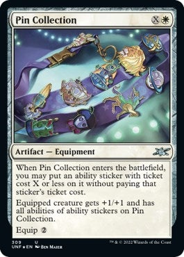Image for Pin Collection (Galaxy Foil) (309) (Unfinity) - Magic: The Gathering