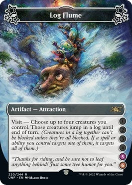 Image for Log Flume (5-6) (220) (Unfinity) - Magic: The Gathering