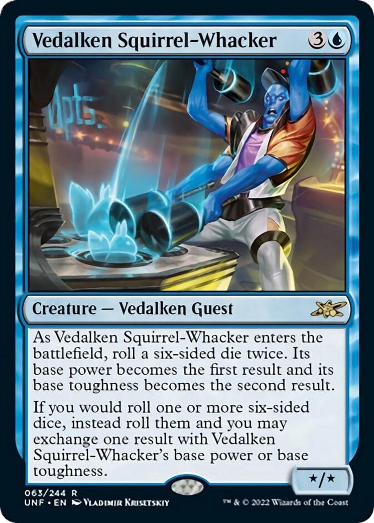 Image for Vedalken Squirrel-Whacker (63) (Unfinity) - Magic: The Gathering