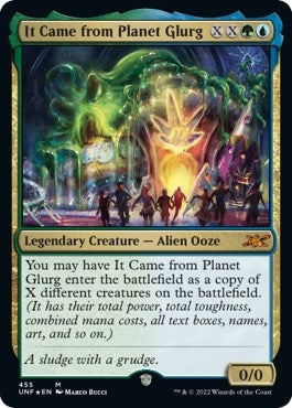 Image for It Came from Planet Glurg (Galaxy Foil) (455) (Unfinity) - Magic: The Gathering
