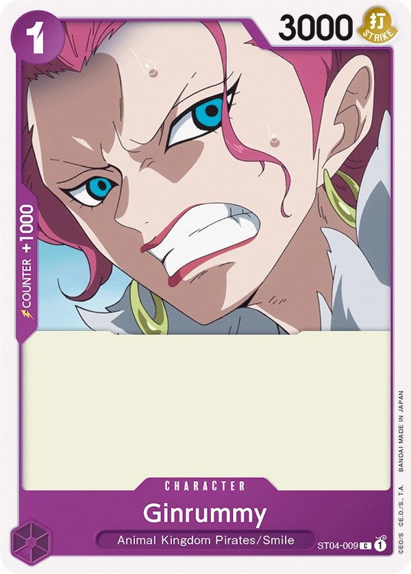 Image for Ginrummy (ST04-009) (Starter Deck 4: Animal Kingdom Pirates) - One Piece Card Game